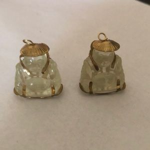 Seated Buddha pendants